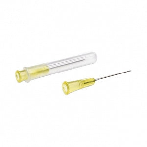 BD Regular Beveled Needle - Hypodermic Needle with Bevel and Regular Wall, 20 G x 1" - 305175