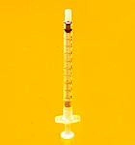 BD Clear Oral Syringe with Tip Cap - Oral Syringe with Tip Cap, 1 mL, Clear - 305217