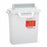 BD Multiuse Nestable Sharps Collectors - Sharps Container with Funnel Top, 6 gal. - 305465