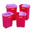 BD Sharps Containers - Sharps Container with Slide Top and Gasket, Red, 9 gal. - 305602