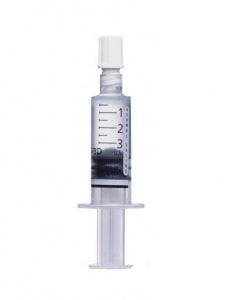 BD Normal Saline Filled Flush Syringe with Blunt Cannula - DBM-SALINE, FILL-IN, APS-C-03-03, 3ML - 306524