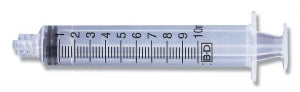 BD Sterile Luer-Lok Tip Syringes - DBM-SYRINGE, 10ML, LUER-LOK TIP, DISPOSABLE - 309604