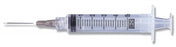 BD Luer-Lok Syringes with PrecisionGlide Needle - Luer Lock Syringe with Needle, 5 mL, 22G x 1" - 309630