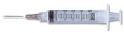 BD Luer-Lok Syringes with PrecisionGlide Needle - Luer Lock Syringe with Needle, 5 mL, 20G x 1-1/2" - 309635