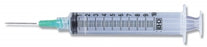 BD Syringe / Needle Combination with Luer-Lok Tip - Syringe with Needle and Luer Lock, 22G x 1" - 309640