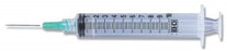 BD Syringe / Needle Combination with Luer-Lok Tip - Syringe with Needle and Luer Lock, 21G x 1" - 309642