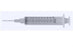 BD Syringe / Needle Combination with Luer-Lok Tip - Syringe with Needle and Luer Lock, 21G x 1-1/2" - 309643