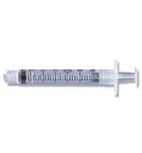 BD Sterile Luer-Lok Tip Syringes - Luer-Lok Tip Syringe, 3 mL, Scale Mark - 309657