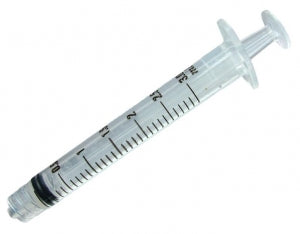 Becton Dickinson Luer Lock Euro Syringes - Luer Lock Syringe, Sterile, Disposable, 3 mL - 309658