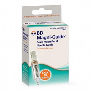 BD Magni-Guide - Insulin Syringe Magnifier Needle Guide - 328233