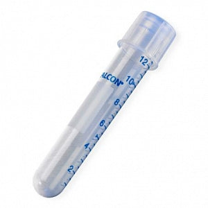 Corning Falcon PP Round-Bottom Test Tubes with Snap Caps - Falcon Round Bottom Polypropylene Test Tube with Snap Cap, 14 mL, 17 mm x 100 mm - 352063