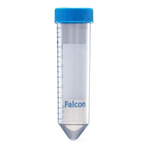 Corning Life Sciences Falcon 50-mL PP Conical-Bottom Centrifuge Tubes - Falcon High-Clarity Polypropylene Conical Bottom Graduated Centrifuge Tube with Flat-Top Screw Cap, 50 mL, 30 x 115 mm - 352070