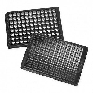 Corning Falcon 96-Well Polystyrene Microplates - Falcon 96-well Black / Clear Flat Bottom Tissue Culture-treated Imaging Microplate with Lid - 353219