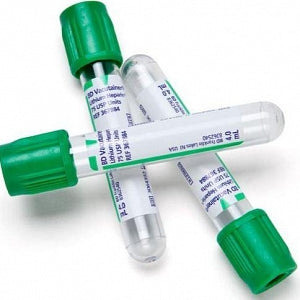 BD Plasma Collection Tube with Lithium Heparin - Plasma Lithium Heparin Tube, 13 x 1, 000 mm, 4.5 mL - 368035