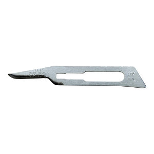 Aspen Surgical Products Bard-Parker Stainless Steel Blades - Stainless-Steel Sterile Surgical Blade, Size #15C - 371716