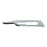 Aspen Surgical Products Bard-Parker Stainless Steel Blades - Stainless-Steel Sterile Surgical Blade, Size #15C - 371716