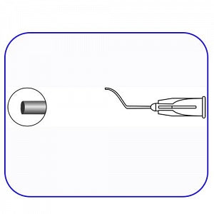 BD Viscoflow Irrigation Cannulas - Viscoflow Cannula Instrument, Angled 45°, 23G, 9 mm - 585009