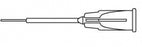 Beaver Visitec Ophthalmic Cannulas - 19G x 3/4" Shaft Lacrimal Cannula Attached to 23G x 1/2" Malleable Cannula - 585016