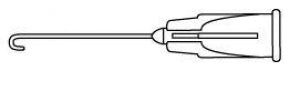 Beaver-Visitec Cortical Cleaving Hydrodissectors - Hydrodissector, Micro Tip, J Shape, Visitec, Hydrosection, Cannula - 585029