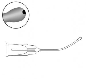 BD Visitec Irrigating Cannulas - Irrigation Cannula, Olive Tip - 585147