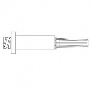 BD Standard Needleless Connector - Opaq Connector, Tru-Swab, Max - MX1002