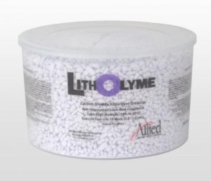 Allied Healthcare Litholyme CO2 Absorbents - Litholyme Canister, Cylindrical, 1 kg - 55-01-0015