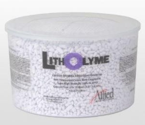 Allied Healthcare Litholyme CO2 Absorbents - Litholyme Canister, Cylindrical, 1 kg - 55-01-0015