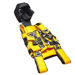 Allied Healthcare LSP Half Back Vertical Extrication Device - Vest with Removable Back Stay for LSP Half Back Vertical Extrication Device - L710