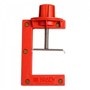 Brady Worldwide Butterfly Valve Lockout - Butterfly Lockout Valve, Size L - 121505