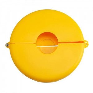 Brady Worldwide Gate Valve Lockouts - Gate Valve Lockout, Yellow, Size XL - 65594