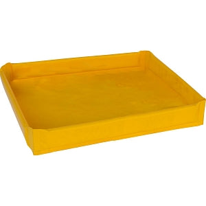 Brady Worldwide Foam Wall Spill Berms - Foam Wall Spill Berm, Yellow, 4" x 60" x 48" - FW486004-Y