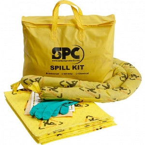 Brady Worldwide BRIGHTSORB Economy Portable Spill Kits - Brightsorb Portable Economy Spill Kit - SKCH-PP