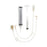 Avanos Medical MIC-KEY Low-Profile Feeding Tube Kits - MIC-KEY Gastrostomy Feeding Tube Kit with Balloon, 16 Fr, 2.5 cm Stoma Length - 0120-16-2.5