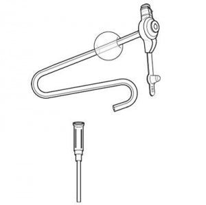 Halyard Health Transgastric-Jejunal Kits - Jejunal Feeding Tube Kit, 14 Fr, 4.0 cm Stoma, 10 CC - 0230-14-4.0