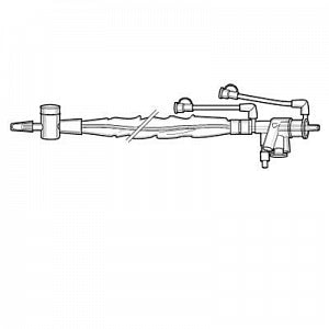 Halyard Health HealthVENT Trach Tube Adapters - Endotracheal Tube Adapter, 8 Fr - 205