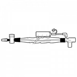 Halyard Health WET PAK Y-Adapter Catheter - Neonatal Trach Care Closed Suction System Kit for Tracheostomy, WET PAK Y-Adapter, 8 Fr - 8213