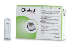 Siemens Healthcare Clinitest hCG Pregnancy Test Cassettes - hCG Pregnancy Test, Cassette, for Use with BAH178 - 1760