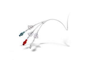 CR Bard Repair Kits for Hickman CVC Catheters - Repair Kit for Hickman CVC Catheter with Red, White and Blue Connectors, 10 Fr - 0601790