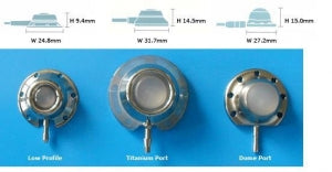 CR Bard Port Access Kits - Port, Introducer, Dome, 9.6 Fr, Single Lumen - 0602870