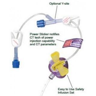 PowerLoc Safety Infusion Sets w/Y-injection Site by CR Bard