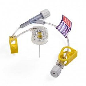 CR Bard Port Access Kit PowerLoc Max Safety Infusion Set - Port Access Kit PowerLoc Max Safety, Y-Site, 22G x 0.75" - 2132275