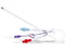 CR Bard Power-Trialysis Short-Term Dialysis Catheter - Power-Trialysis Short-Term Triple-Lumen Dialysis Catheter Kit, Curved Extension Leg, 13 Fr x 15 cm - 5613150