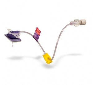 CR Bard PowerLoc EZ SIS Safety Sets - PowerLoc EZ Huber Safety Infusion Set, with Y Site, 19G x 3/4" - SHW19-75Y