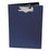 Baumgartens Blue 8.5" x 11" Portfolio Clipboard - Portfolio Clipboard With Low-Profile Clip, 1/2" Capacity, 8-1/2" x 11", Blue - 61633