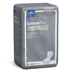 Medline ContourPlus Bladder Control Pads - ContourPlus Bladder Control Pad for Incontinence, Moderate, 5.5" x 10.5" - BCPE01