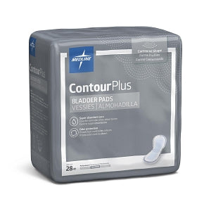 Medline ContourPlus Bladder Control Pads - ContourPlus Bladder Control Pad for Incontinence, Maximum, 6.5" x 13.5" - BCPE02