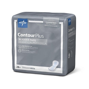 Medline ContourPlus Bladder Control Pads - ContourPlus Bladder Control Pad for Incontinence, Ultimate, 8" x 17" - BCPE03