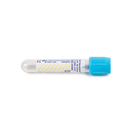 BD Vacutainer Citrate - 13 x 75mm 2.7mL