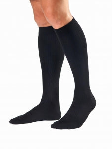 BSN Medical Jobst Over-The-Calf Support Socks - Over-the-Calf Support Socks, Men, Black, Size L - 110782