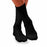 BSN Medical Unisex Crew Support Socks - Support Socks, Unisex, Crew Length, Black, Size M - 110852